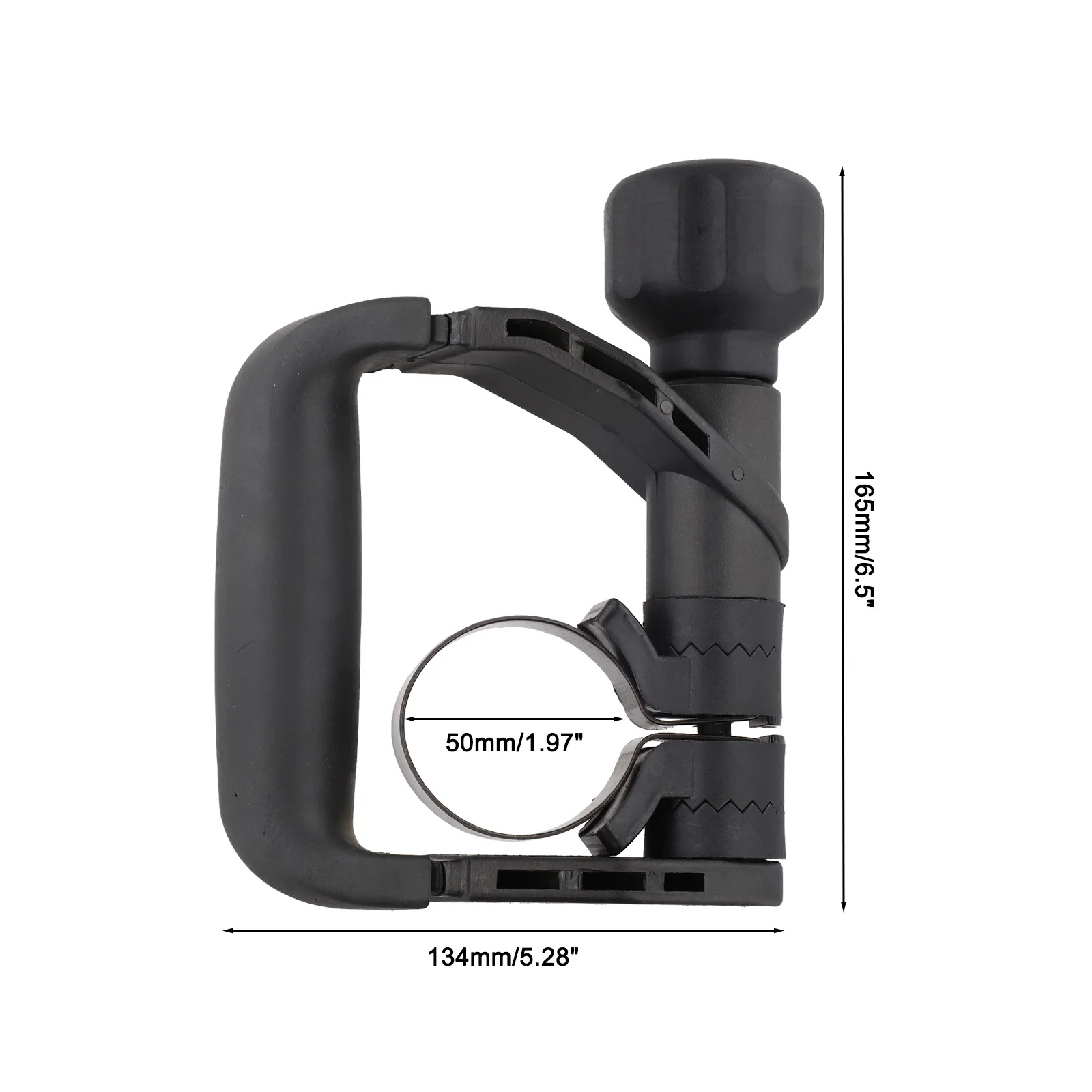 

Plastic Metal Handle Auxiliary Side Handle Tool Accessory Replacement as Picture For 11311EVS 11316 Applicable Model GSH10c