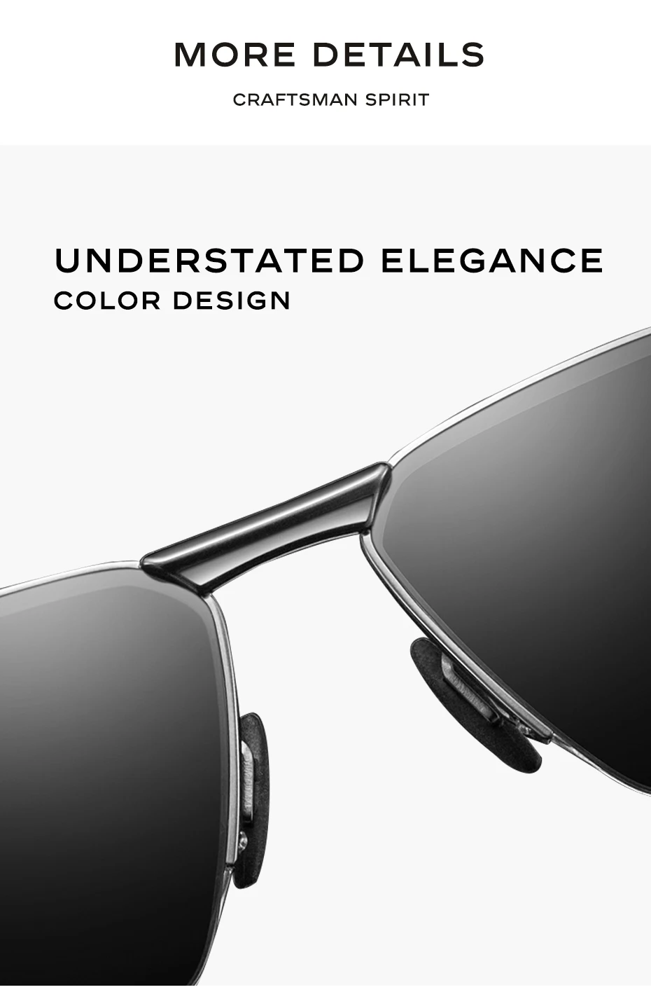 CAPONI neue Sonnenbrille für Männer Nylon polarisierte photo chrome Legierung fahren Sonnenbrille uv400 Marke Designer Sonnenbrillen bs8917 – Detail 5
