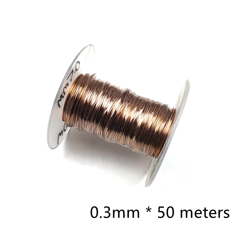 

0.3mm * 50M /PC QA-1-155 Polyurethane Enameled Copper Wire Enameled