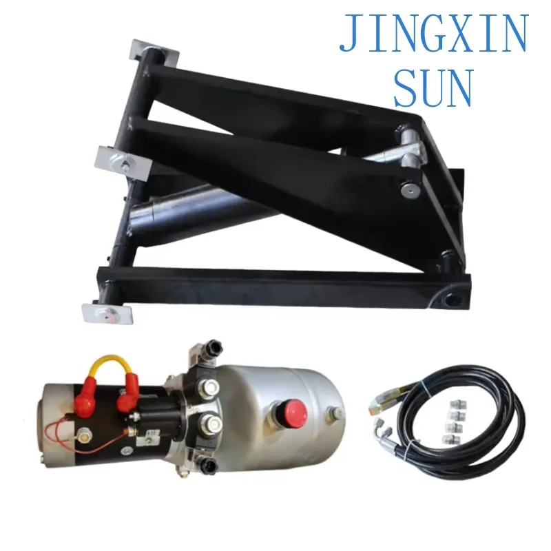 8 Ton Hydraulic Tipper Trailer Hydraulic System Lifter for Heavy Duty Dump Trailer for Construction Farming Mining Equipment