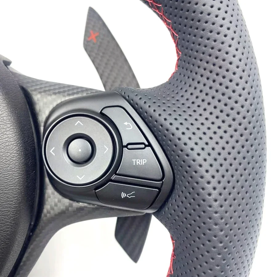 High Quality Auto Parts Customized Sport Steering Wheel Carbon Fibre Car Steering Wheels For TOTA JP GAC GR