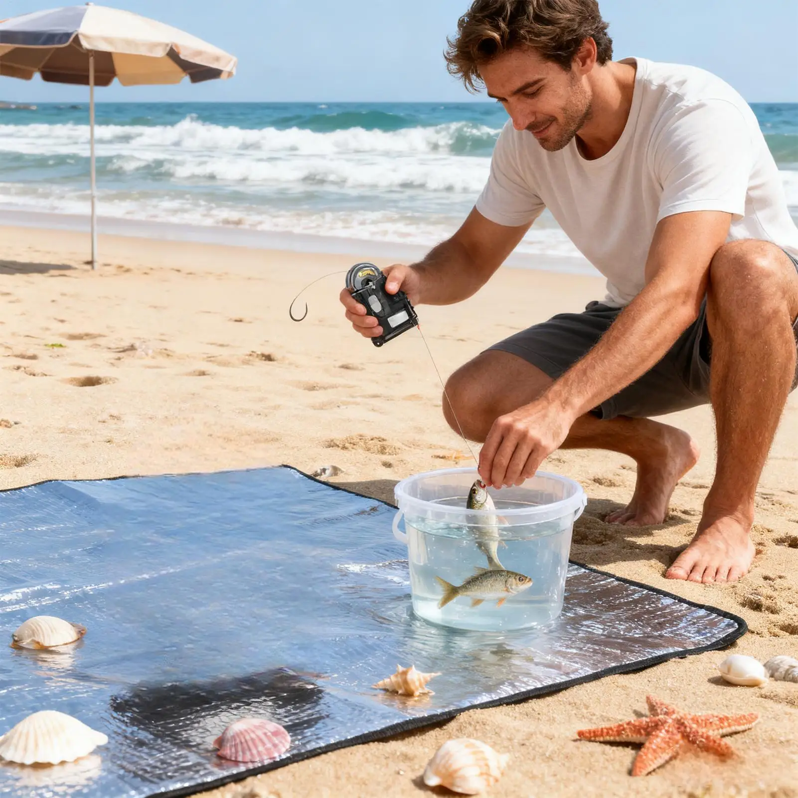 自動釣り針結び機-電動自動結び機-釣り糸結び機-川、黒い池、貯水池、海水用