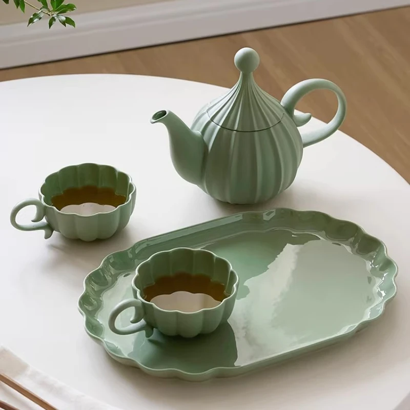 Tea set gift box, new ceramic afternoon tea, tea cup