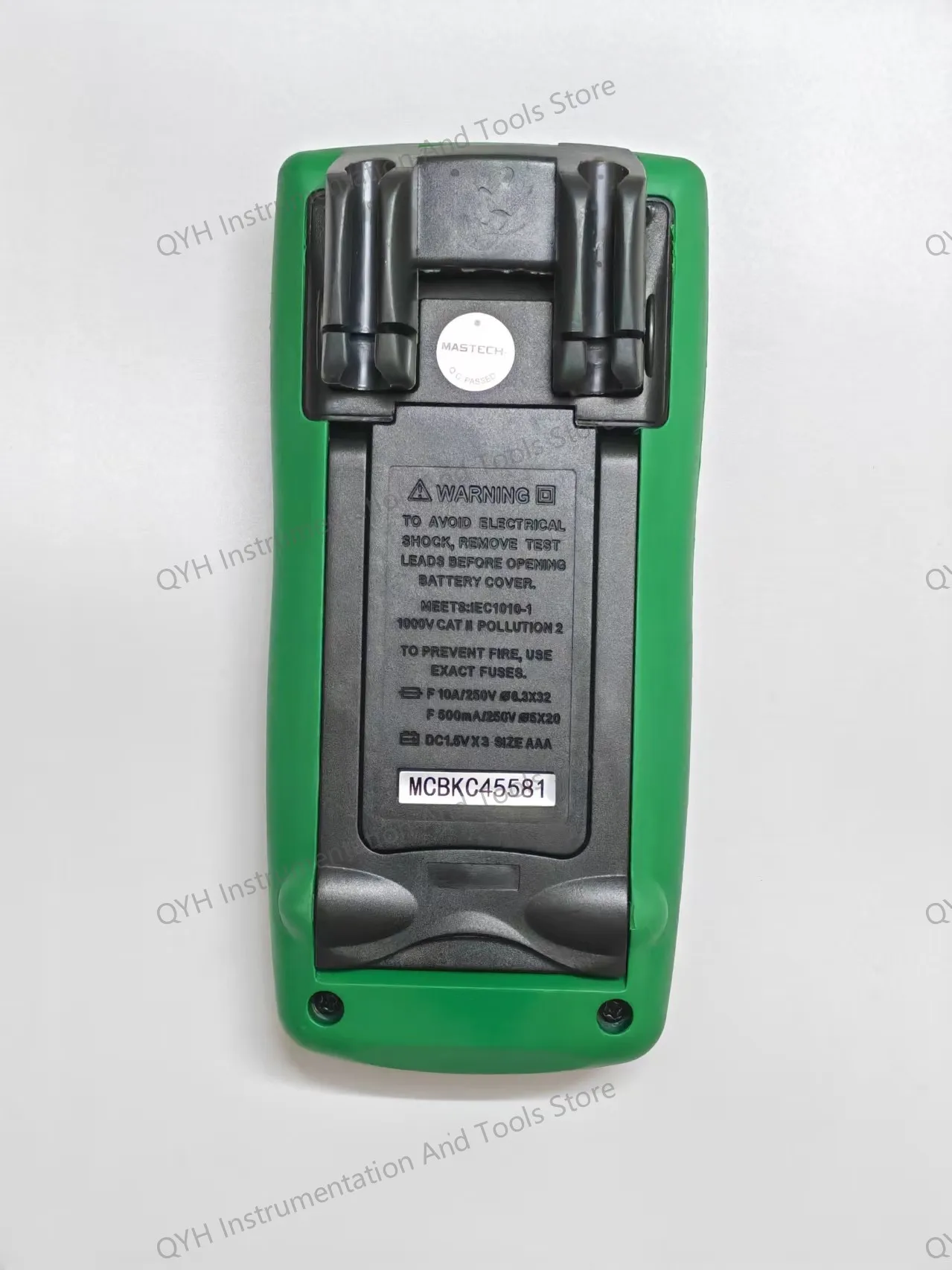 MASTECH MS8217 Digital Multimeter AC/DC Current Voltage Resistance Capacitance Tester with Temperature Test Display 4000 counts - view 6