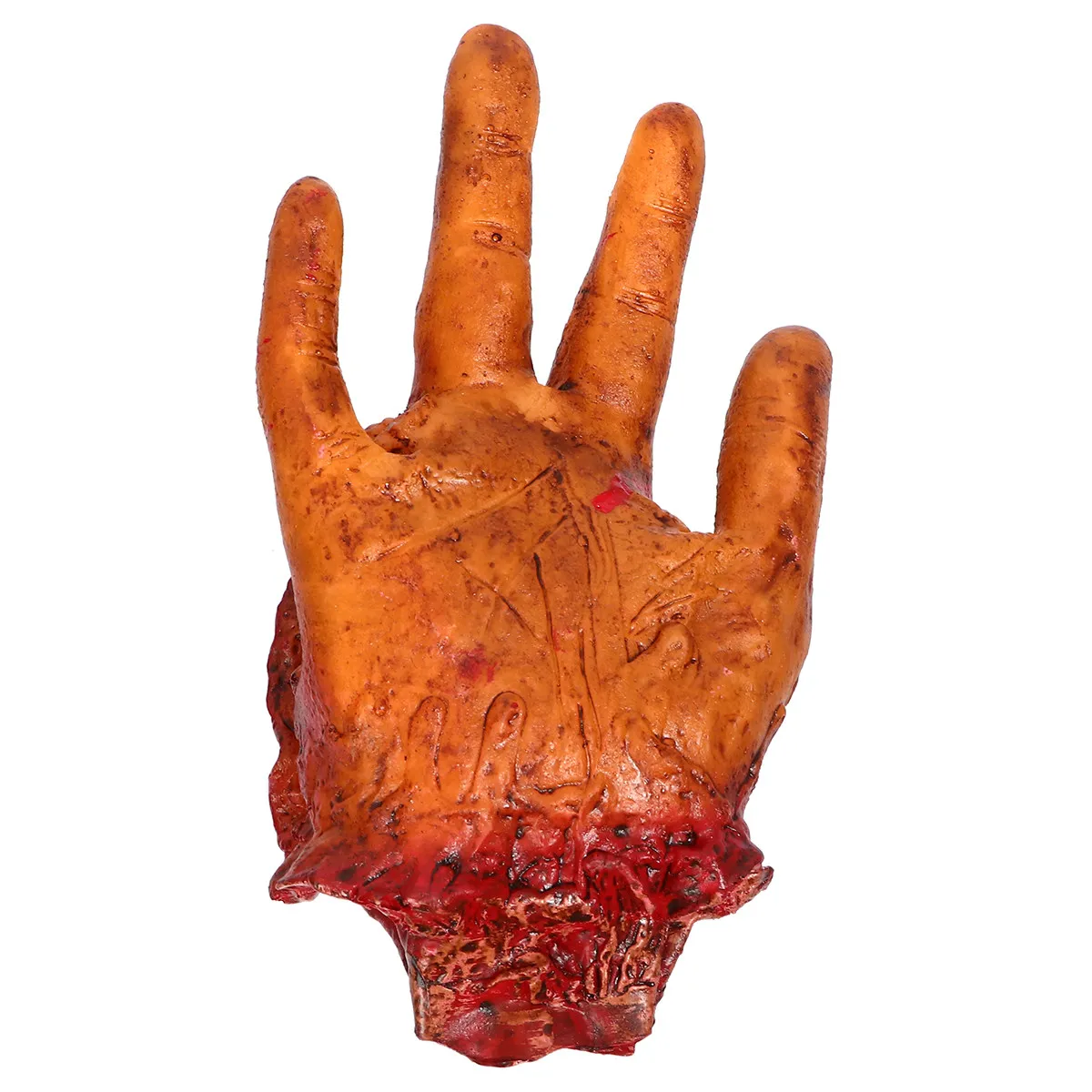 

1Pcs Lifesize Horrifying Broken Body Parts Organ Prop Halloween Scary Decoration Premium PU Material Vivid Realistic Bloody