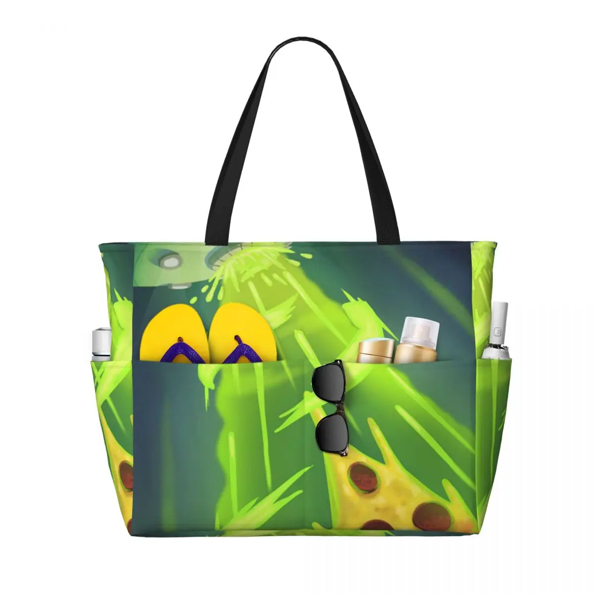 

Wobbly Life Gaming Funny Beach Tote Bag Sport Gym Yoga Duffle Large Tote Bag Women Travel Bag Fitness bag