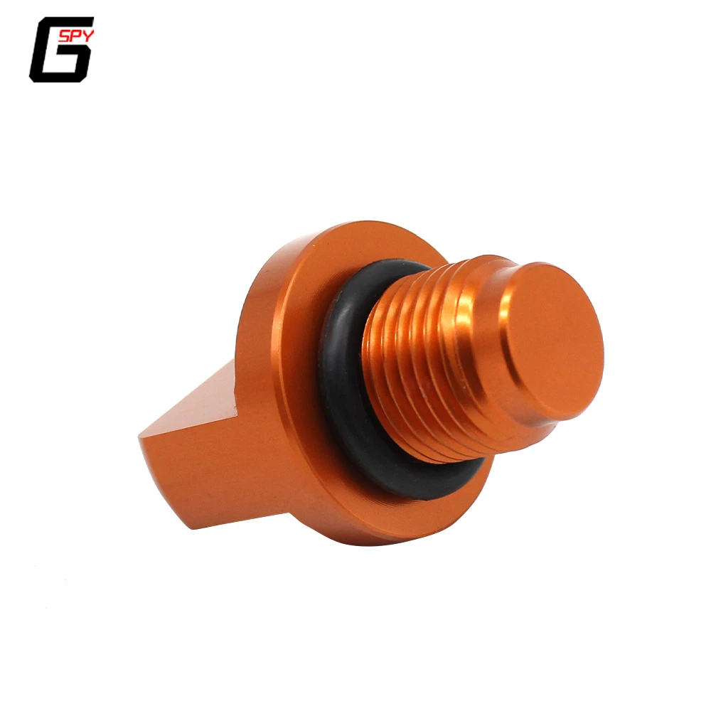 Motocycle For DUKE 125/200/390 RC 125/200/390 Motorbike Accessories Aluminum Engine Magnetic Oil Drain Plug Cap Cover Screws
