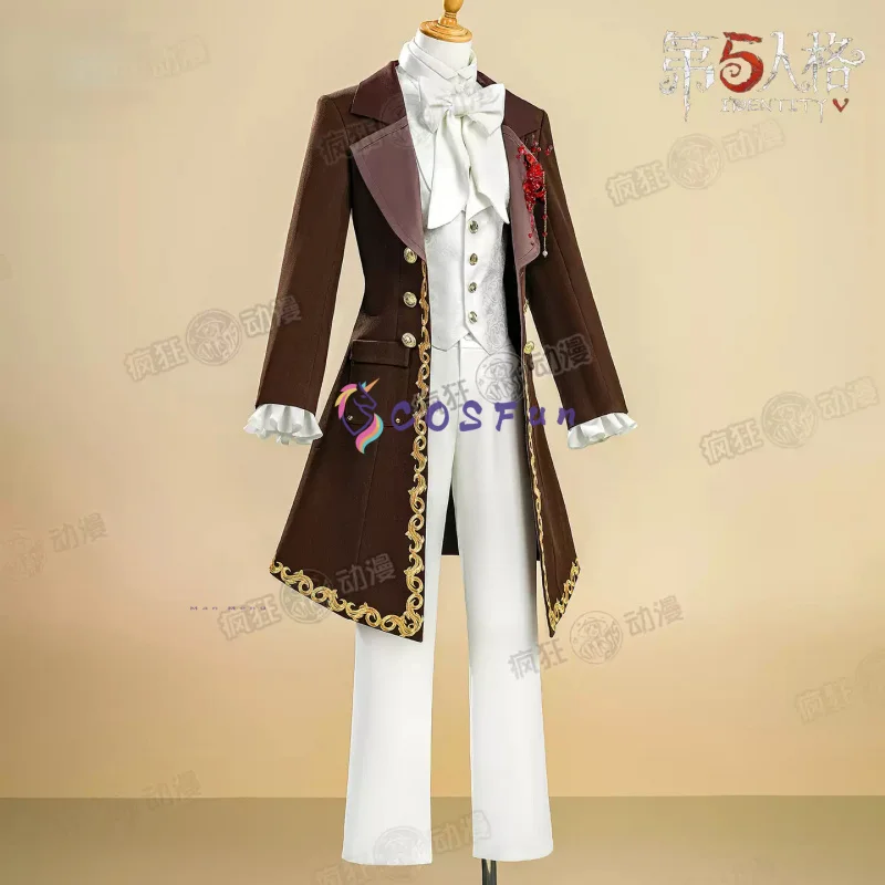 

Identity Ⅴ Freddy Riley Lawyer Cosplay Costume Anime Party Uniform Hallowen Play Role Clothes Clothing COSFun