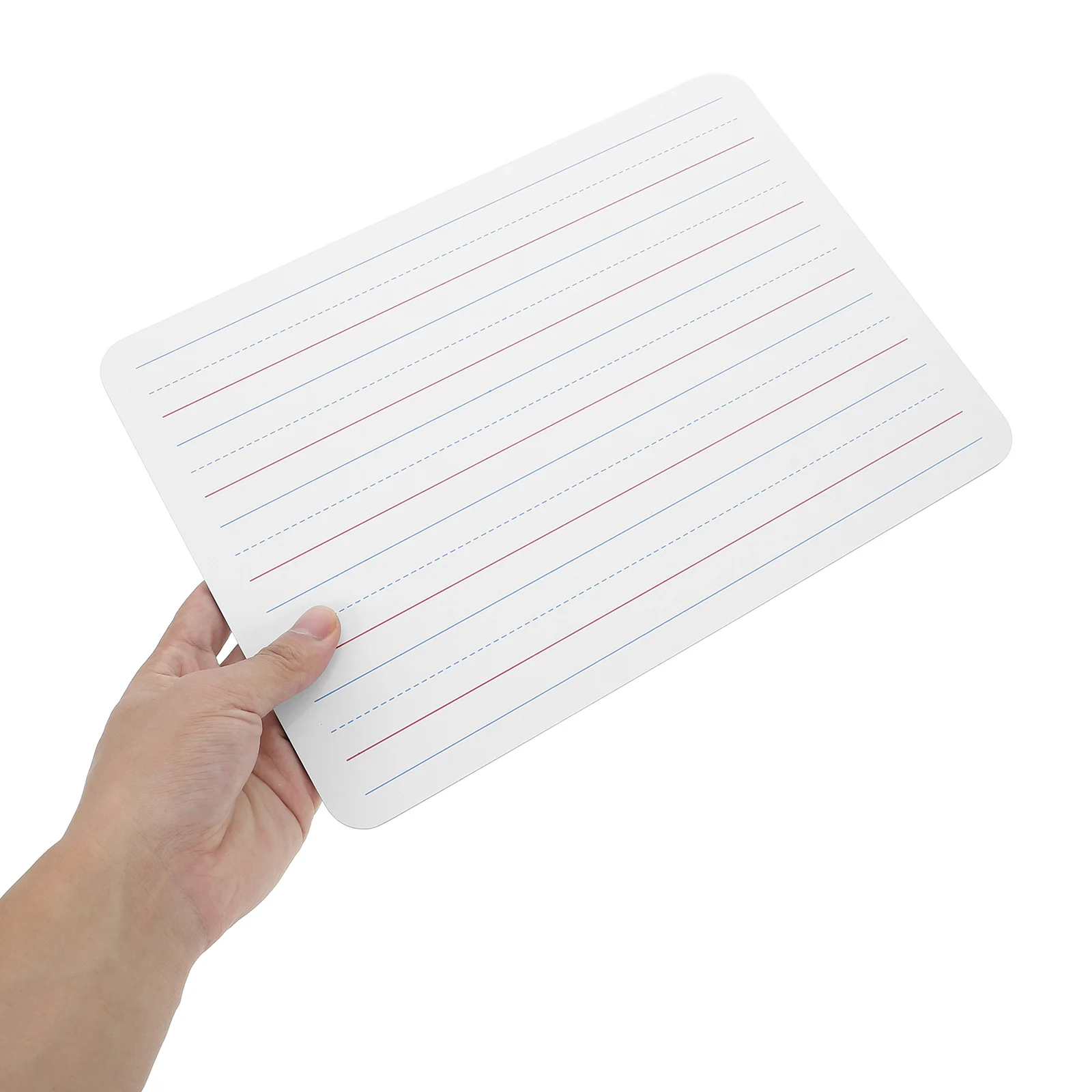 Four-line Three-frame Writing Board Whiteboard Classroom Boards Hand Held Small Dry Erase Lined Density Child