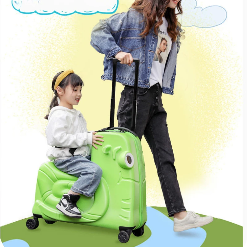 Cartoon Children's Suitcase Multifunctional Children's Luggage 20-inch Children's Lightweight Suitcase Large Capacity