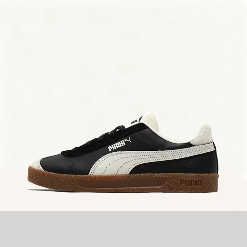 Puma Club SL Comfortable,versatile,lightweight,breathable,low-profile,durable casual sneakers for men and womenBlack 401515-05