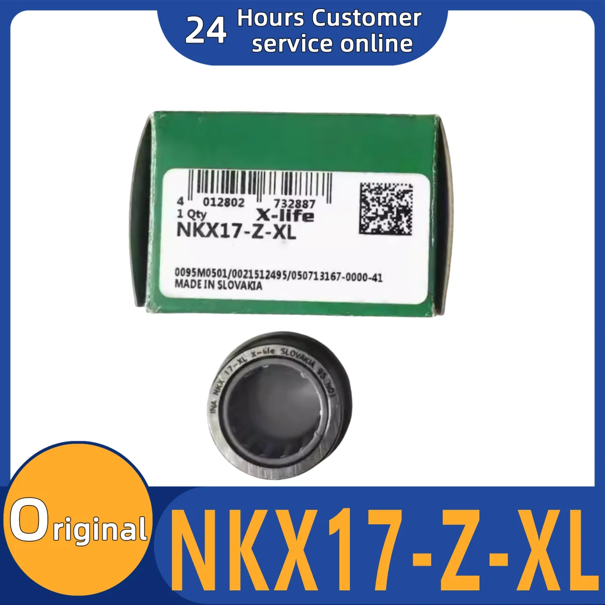 

Brand new original bearing NKX17-Z-XL NKX17 NKX15-Z-XL NKX15