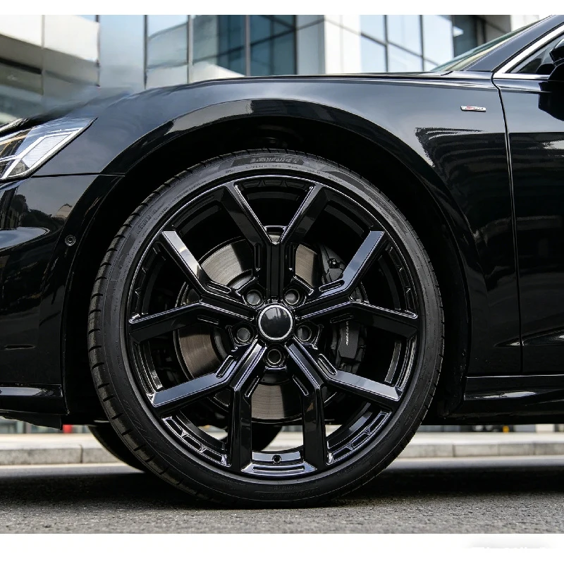 

Hot Selling Bright Black 18-Inch Aluminum Alloy Sports Heat Dissipation Fast, Stable And Durable Casting Premium Car Accessories