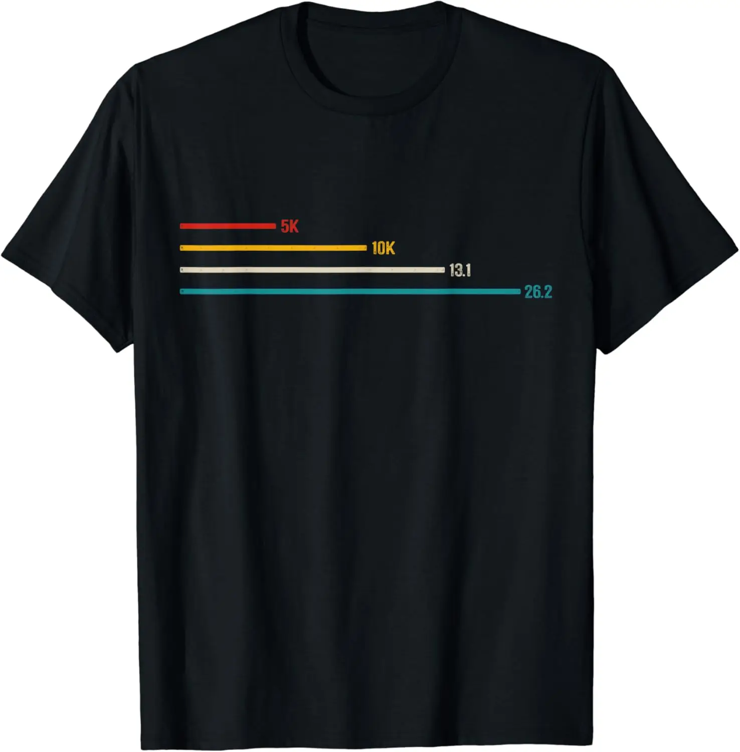 Camiseta Vintage de correr para Mujer, playera de media maratón, Camisetas estampadas, Ropa para Mujer 26,2