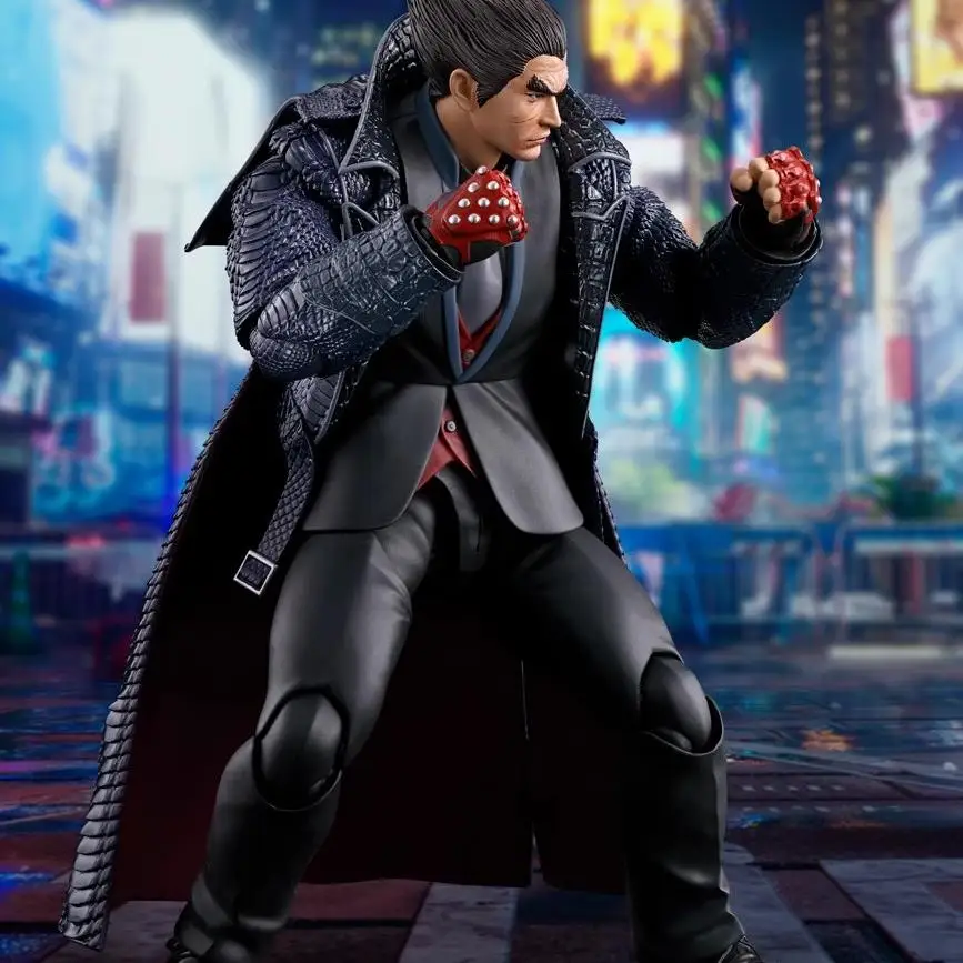 Bandai SHF Tekken 8 TEKKEN 8 Cold-Blooded Ruler Mishima Kazuya Action Figure