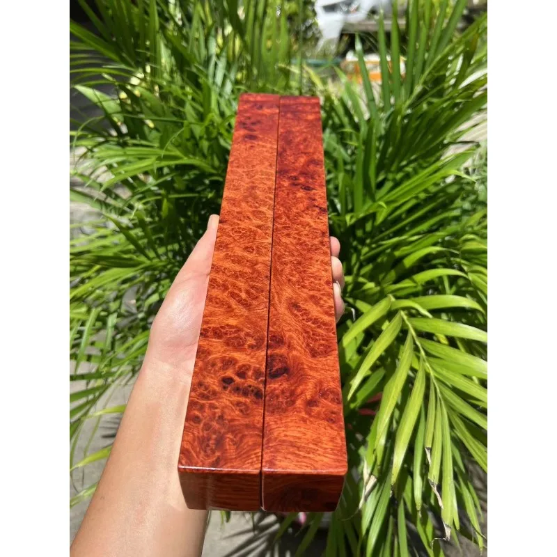Mahogany ruler Paperweight Student Paperpress Pear Big Fruit Red Sandalwood Integral Solid Wood Tumor Ballast