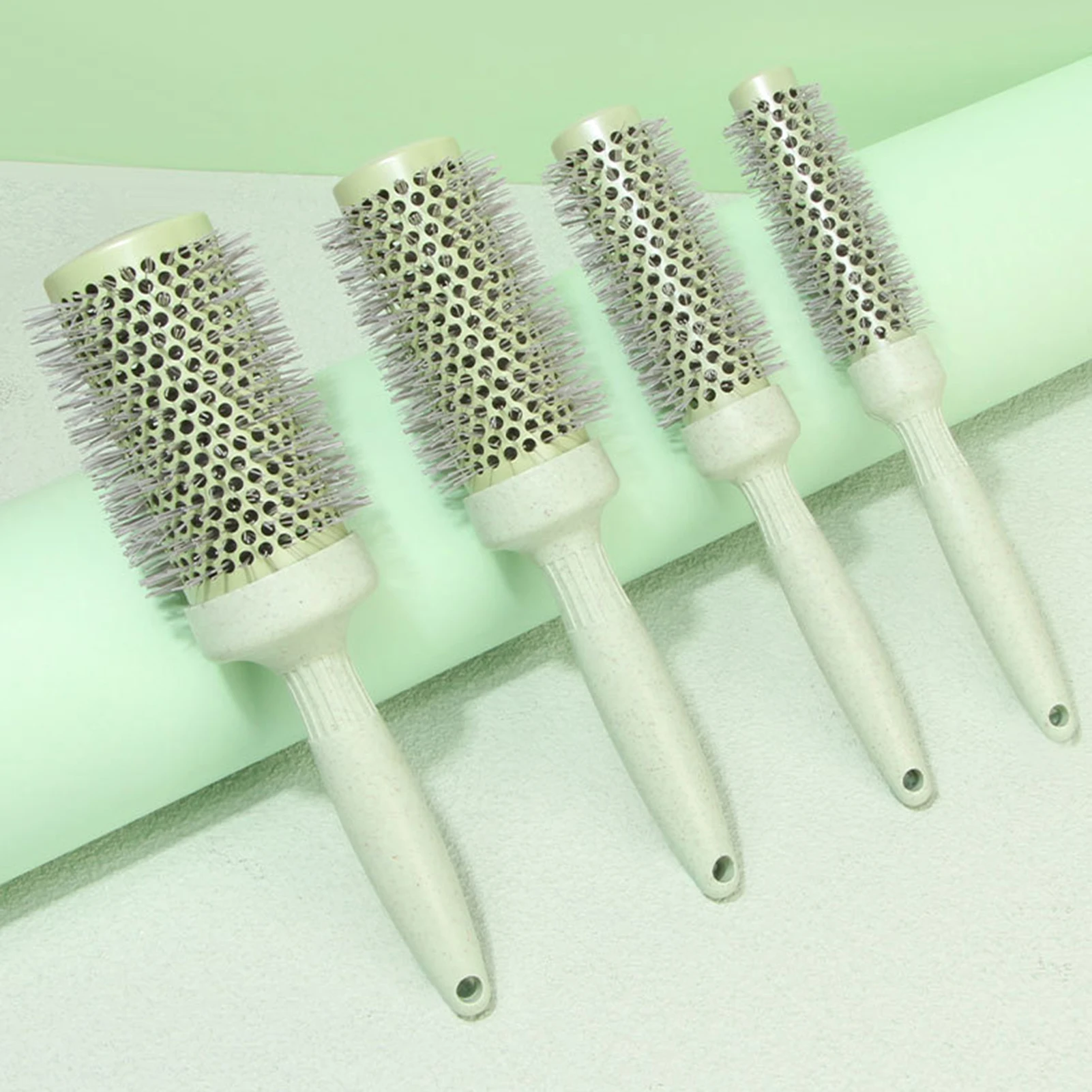 D4/5/6.3/7.5cm Curling Hair Comb Multi Size Curly Hair Styling Comb For Men And Women Barber Shop Hairdressing Accessories