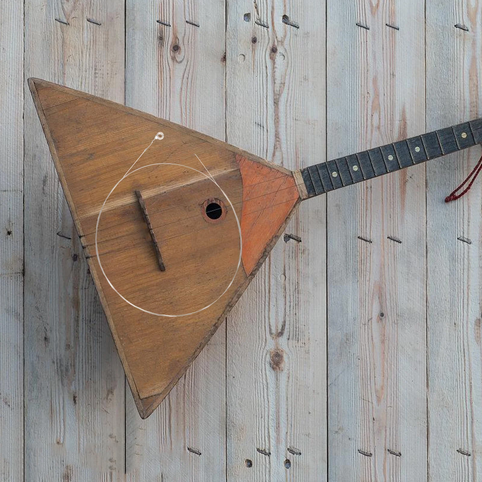 3 Pcs Balalica String Balalaika Parts Accessories Scale Instrument Durable Nylon Sturdy Music Wire