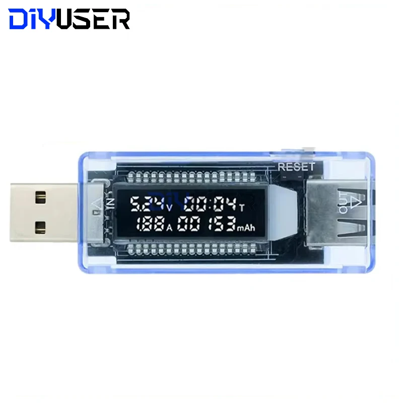 Voltage Meters Current Voltage Capacity Battery Tester USB Volt Current Voltage Doctor Charger Capacity Tester Meter Power Bank