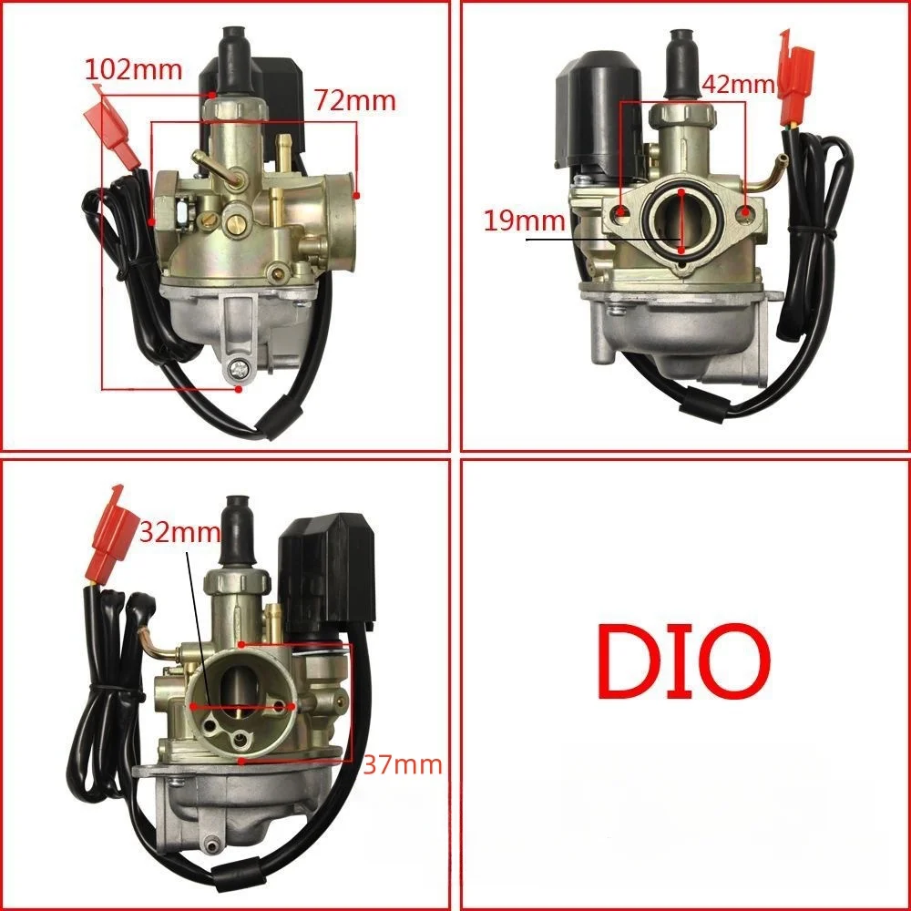 Carburetor Suitable For DIO90, AF18, AF27, AF28, DIO50 2-stroke Motorcycles Bike Engine Kit