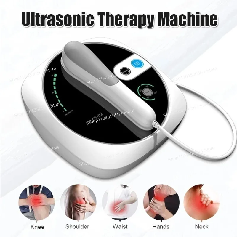 Ultrasonic Therapy Beauty Instrument - Full Body Massage Machine with Energy Input Probe