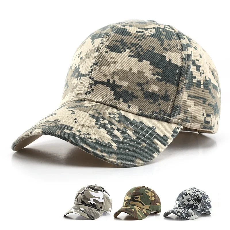 Digital print camouflage baseball caps Adult casual trucker hats Men Women Hunting camping hiking Tactic caps