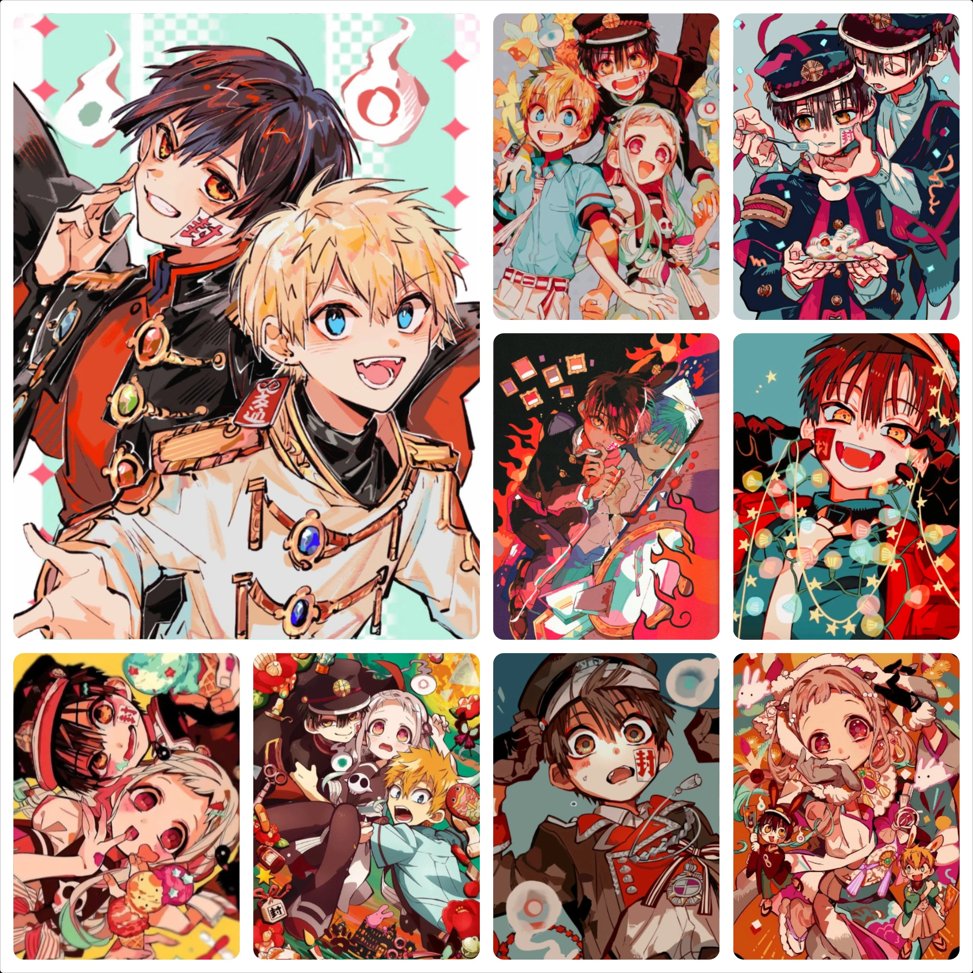 DIY Toilet‑bound Hanako‑kun Anime Character Jigsaw Puzzles 500/1000/1200/2000PCS Handmade Art Exquisite Home Decor Gift No Frame