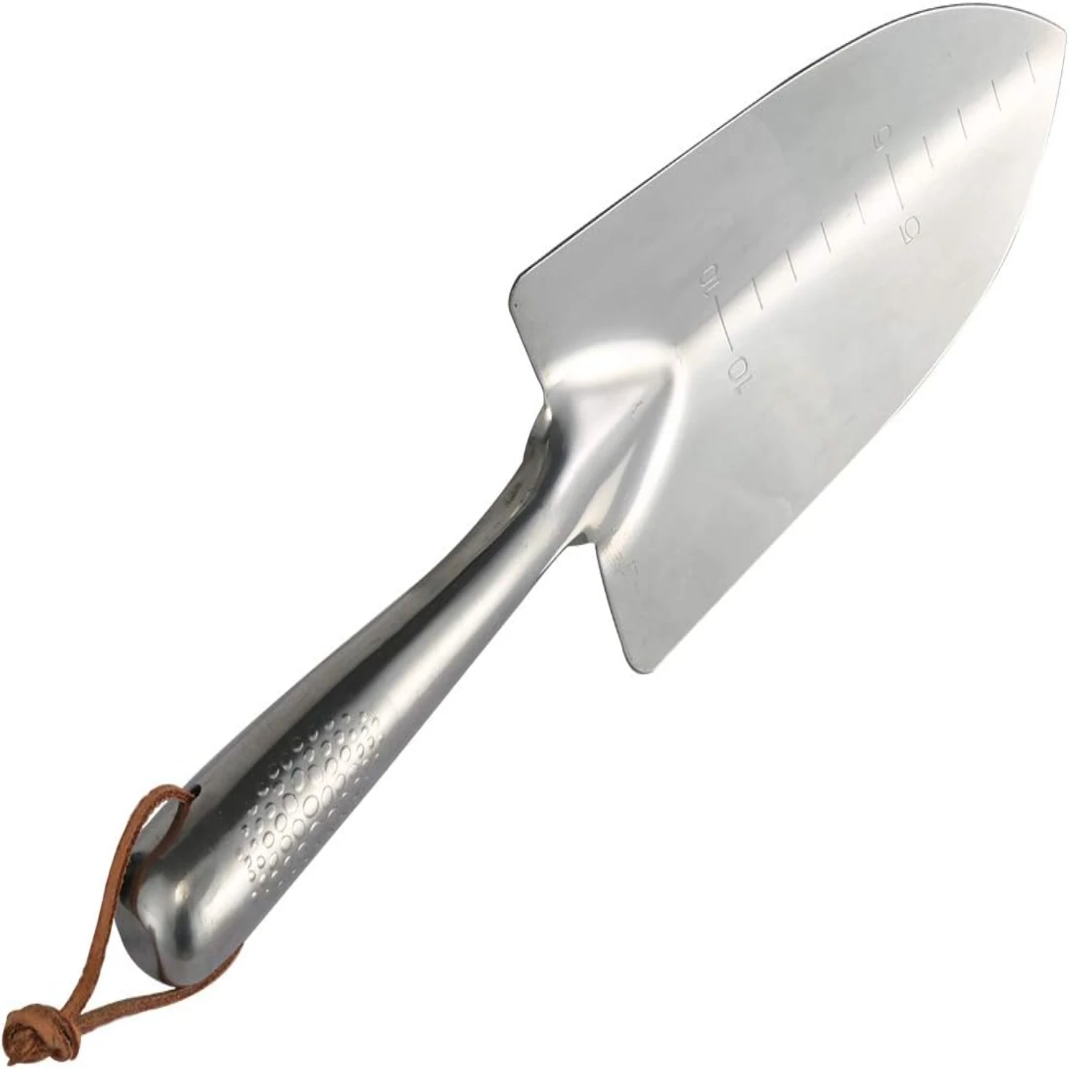 

Bend-Proof Rust-Resistant 11-Inch Heavy Duty Polished Stainless Steel Garden Trowel - Durable, Comfortable Handle for Efficient