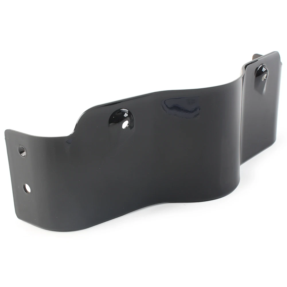 1Pc Outer Batwing Lower Trim Skirt Fairing ABS Gloss Black  For Harley Touring Electra Glide 96-13 For Street Glide models 06-13