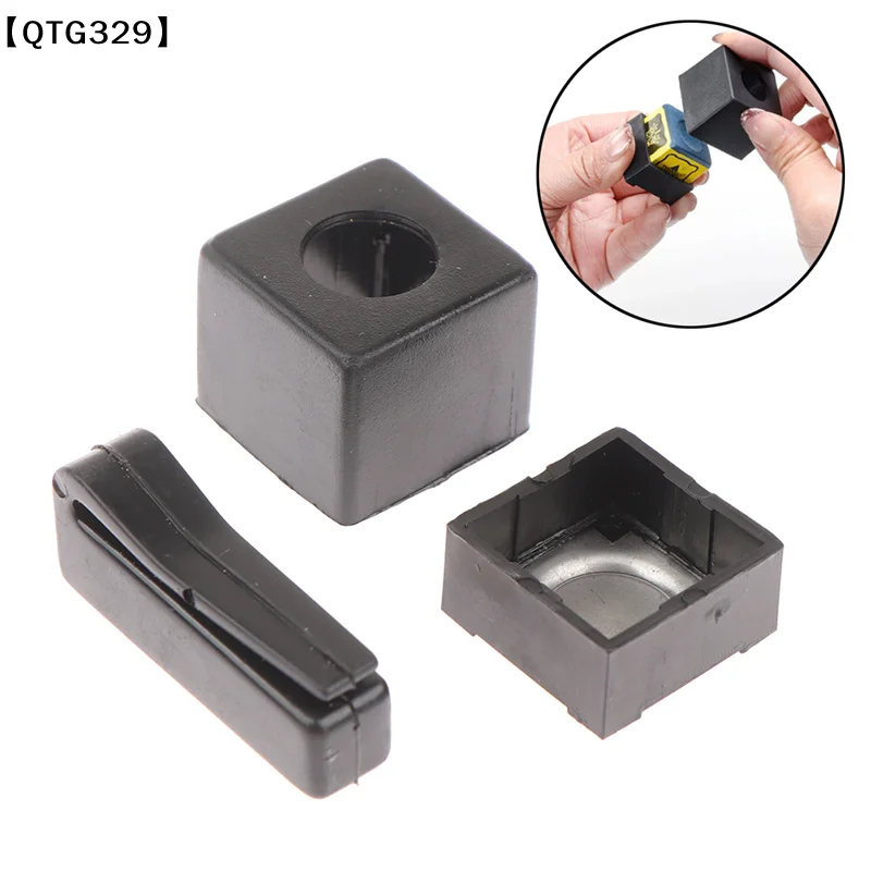 

Pool Billiards Snooker Magnetic Chalk Holder With Belt Clip Entertainment Snooker Magnetic Belt Clip Chalk Holder Accessorie[T]