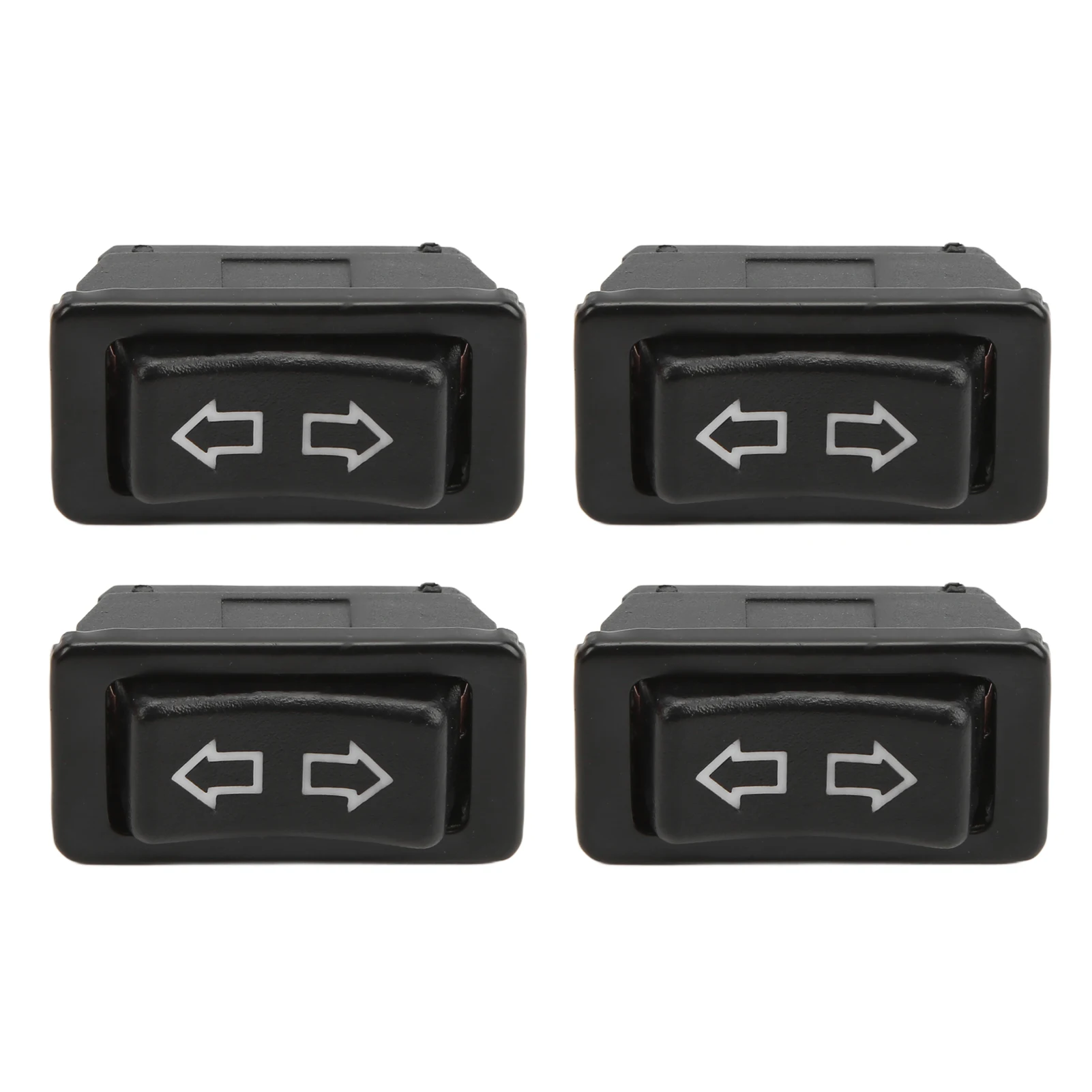 4PCS 5Pin Power Window Switch Car Universal Glass Lift Drive Switches with Green Lamp DC12V 24V Car Window Switch