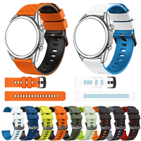 22mm Soft Silicone Strap For Tic Watch Pro3 Ultra/LTE Replacement Strap Pro 2020 2021 E2 S2 GTX GTK GTH2 Smart Watch Accessories