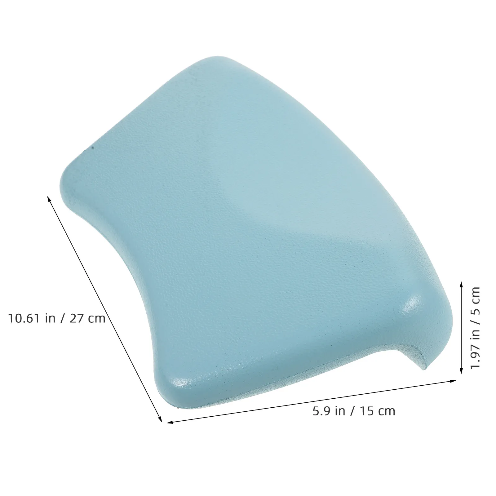 Bathtub Pillow PU Material Breathable Neck Cushion for Bath Spa Headrest Pillow Suction Cup Non Slip Support Comfortable