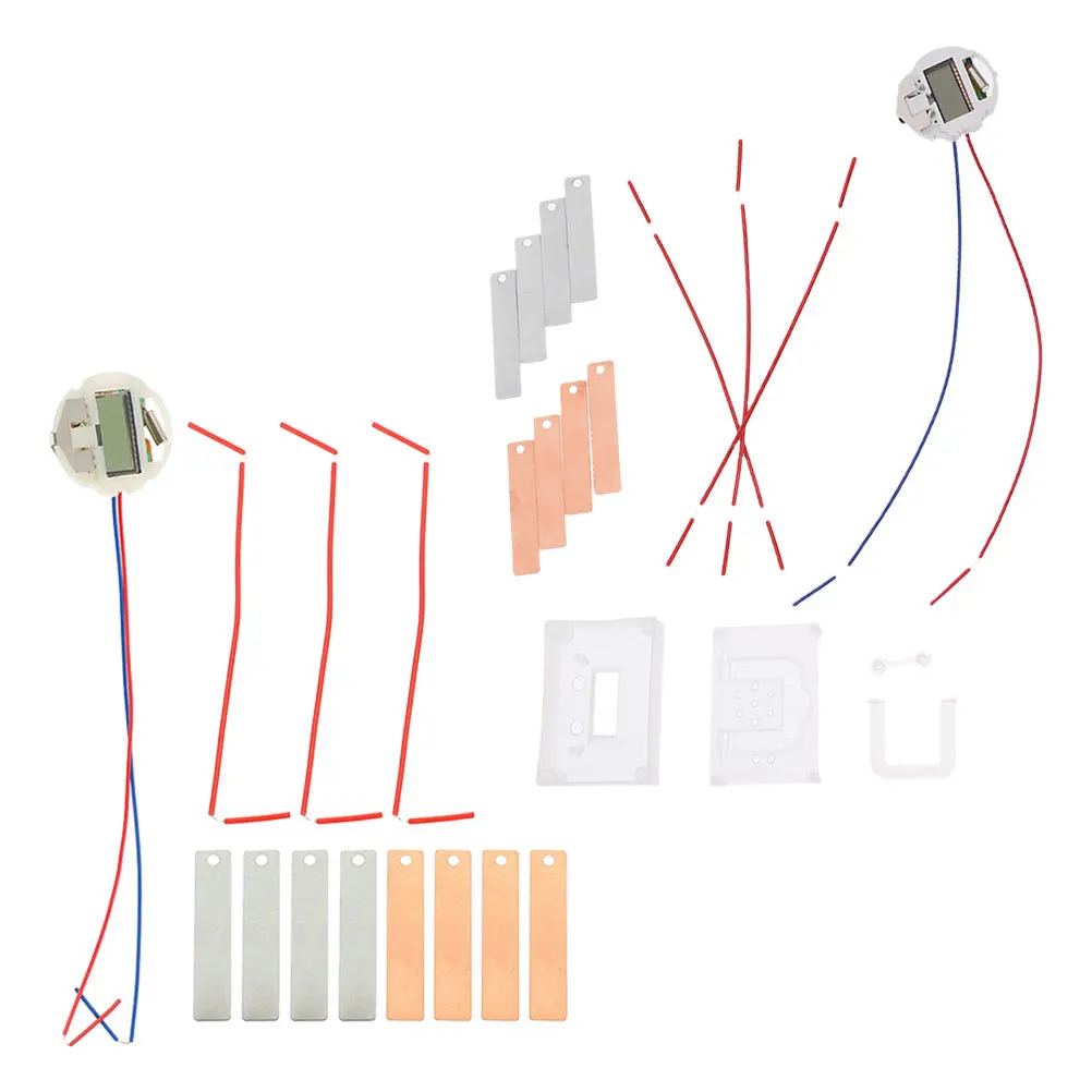 

2Sets Fruit Science Experiment Kit DIY Potato Clock Making Physics Project for Students Science Kits Electricity