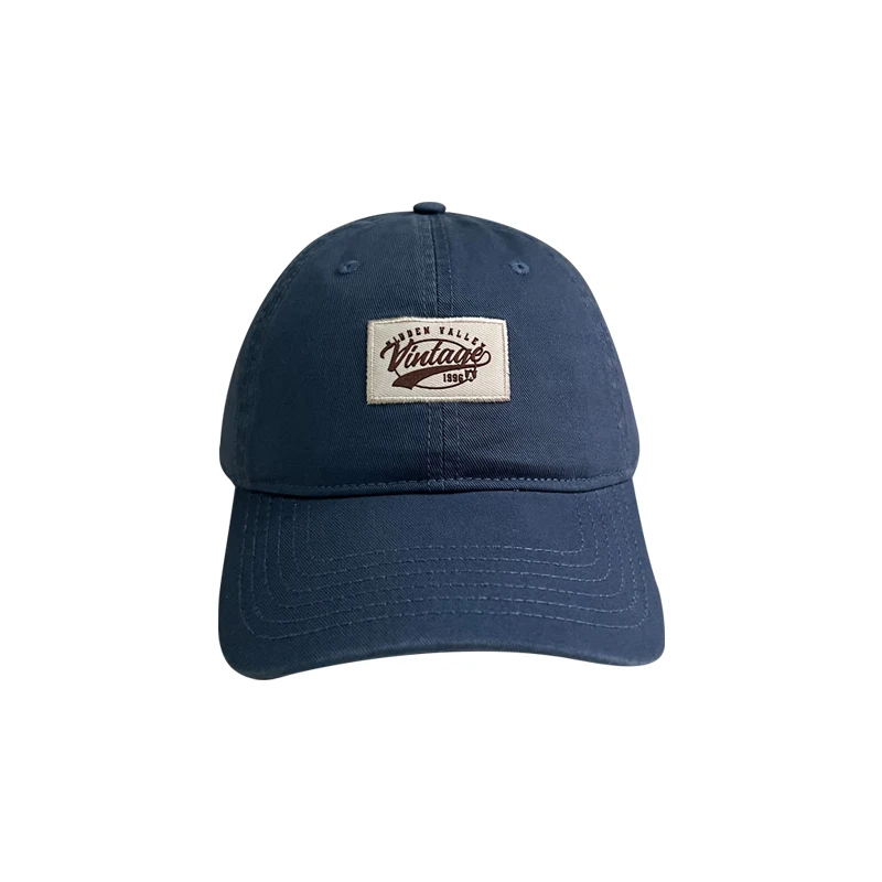 Street Letters Cloth Label Peaked Cap Female Spring and Summer Korean Style Versatile Sun Protection Baseball Cap Trendy Men