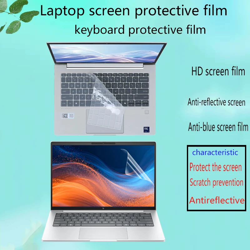 

Для 14-дюймовой пленки для экрана ноутбука HP EliteBook 8 G1a G1i 14, защитная пленка для дисплея высокой четкости, пленка для клавиатуры, конфиденциальность