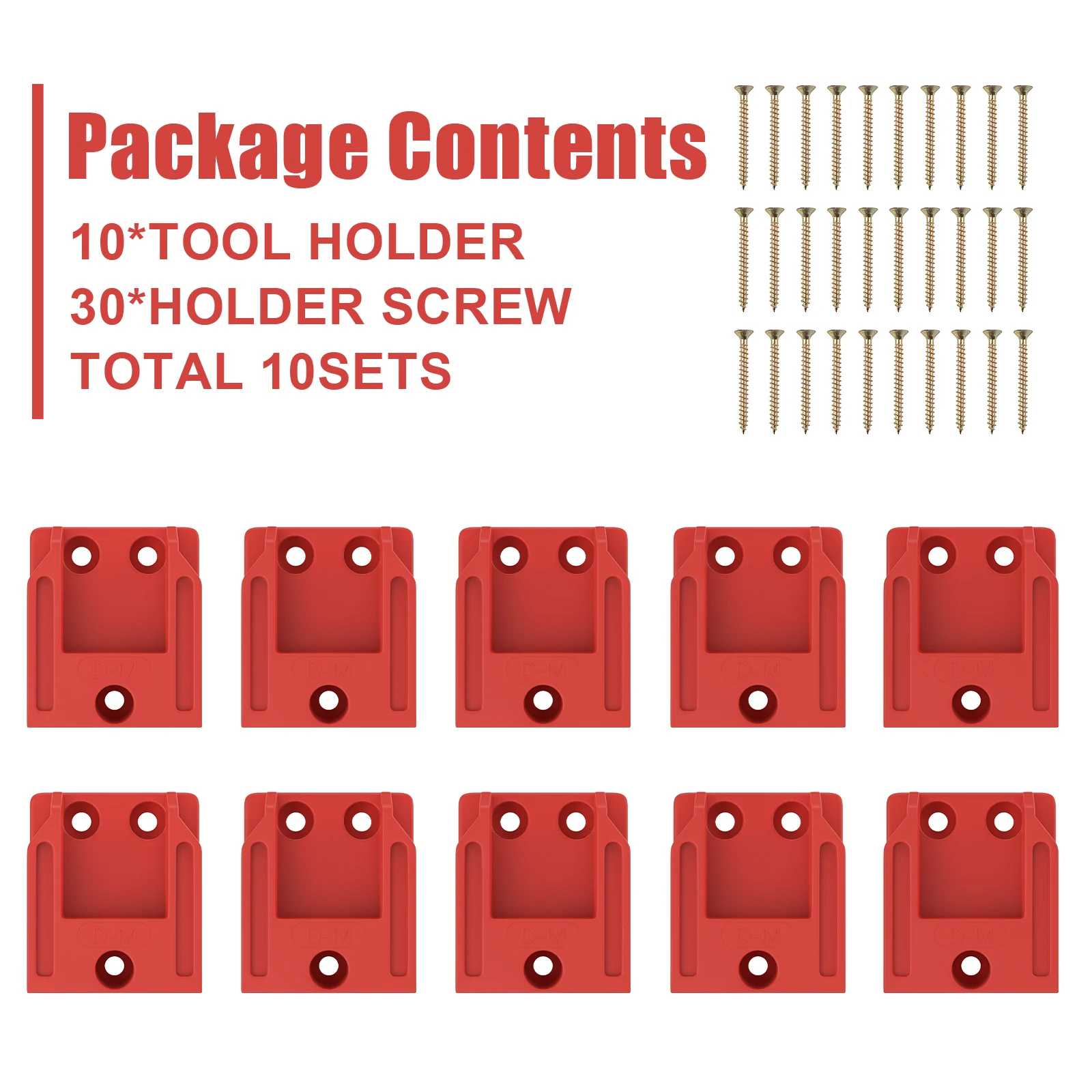 For Milwaukee M18 Battery Power Tool Holder Compatible With Milwaukee Cordlss Power Tools Holder Stronger