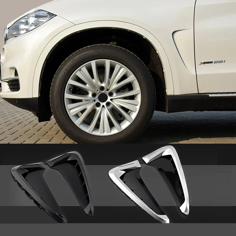 

For 2014-2018 X5 F15 X5M F85 Car Side Air Flow Fender Cover Trim Sticker Decoration Auto Accessories Car-Styling