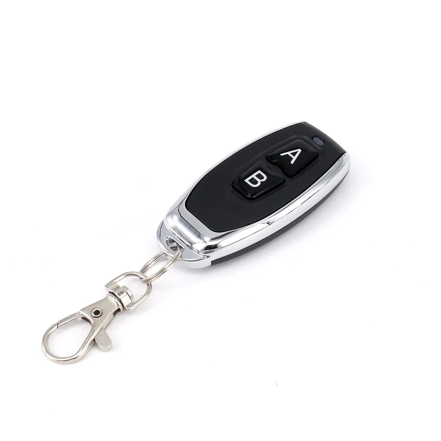 

Opener Transmitter+Receiver 2 Keys Learning code(1527) Gate Garage ABS DC 12V 2CH 433MHz Remote Control Switch