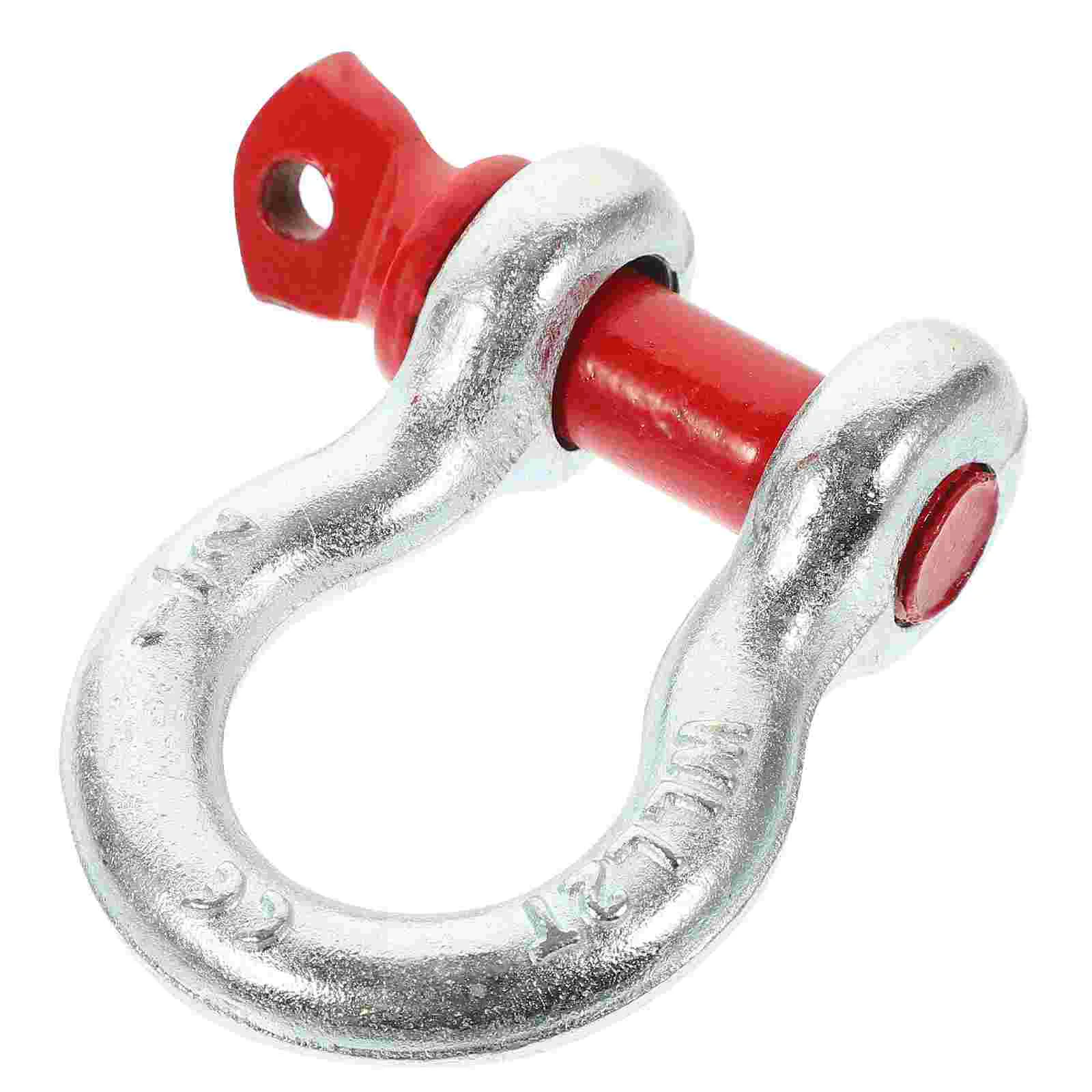 Galvanized Anchor 1 2'' Heavy Duty Lifting Tool 2T Bolt Type Screw Pin Anchor Shackle Off Road Shackle Replacement High Strength