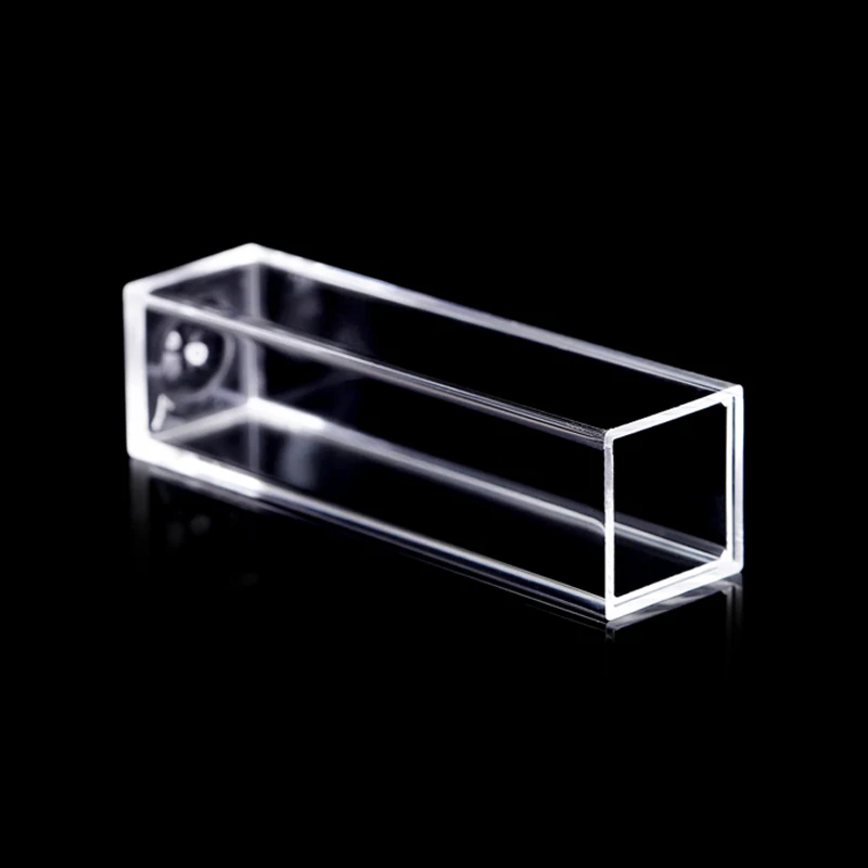 10mm  Plastic fluorometer Cuvette 100PCS