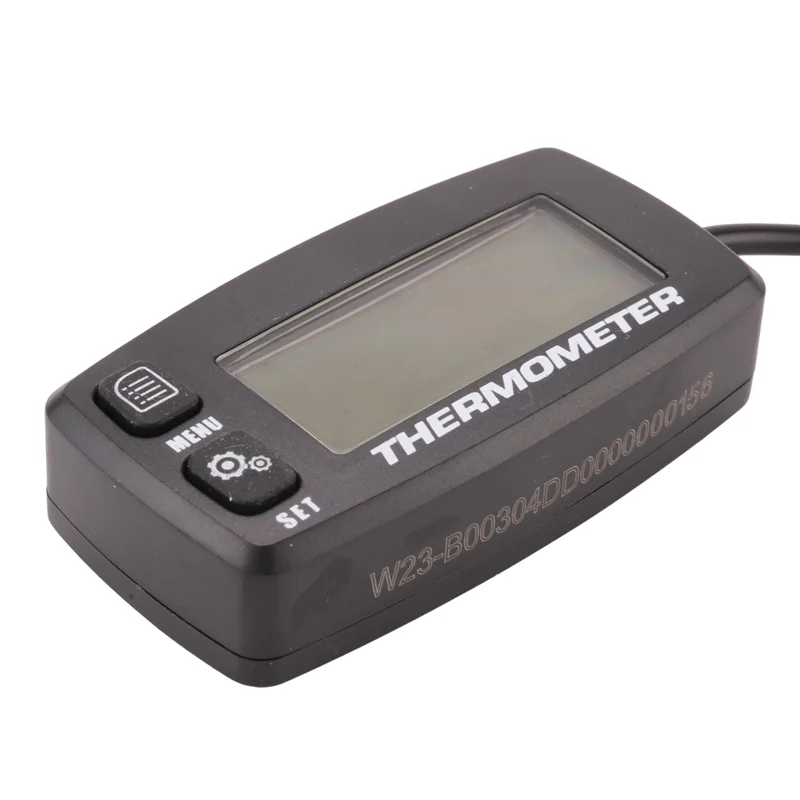 

A30M-Digital LCD Engine Temperature Gauge Over-Temperature Alert With Sensor RL-TS002 For Motorcycle Dirtbike ATV