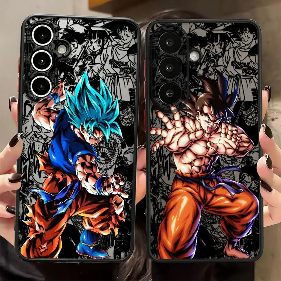 Phone Cover Case for Samsung Galaxy A17 A52 A73 A33 A16 A15 A14 A23 A34 A36 A53 A54 A52S A72 A56 A55 A35 D-Dragon Balls Anime