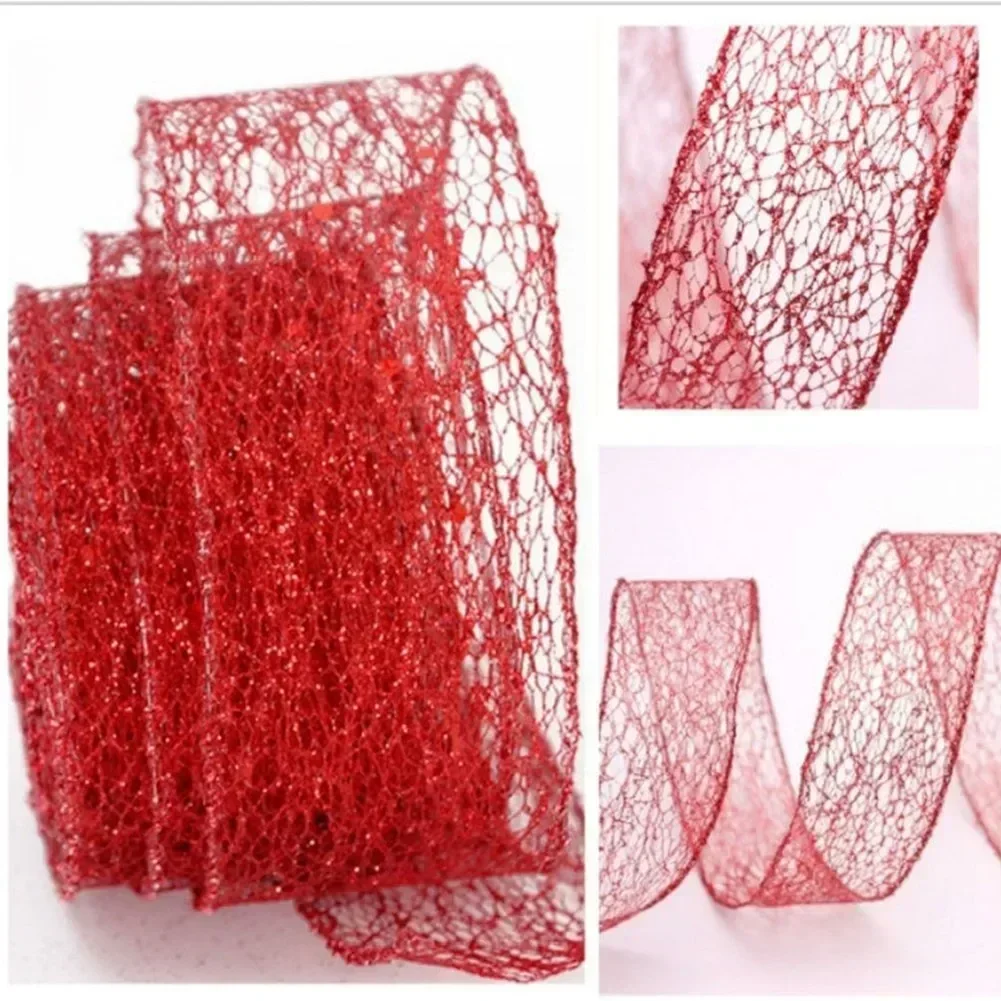 Ribbon Christmas Ribbon Xmas Tree Decoration Christmas Decoration Christmas Supplies Christmas Tree Ornament Brand New
