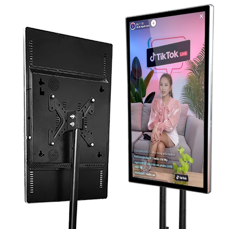 32inch Youtube/ins/facebook Live Screen Monitors Fans Interaction Display Live Stream Equipment