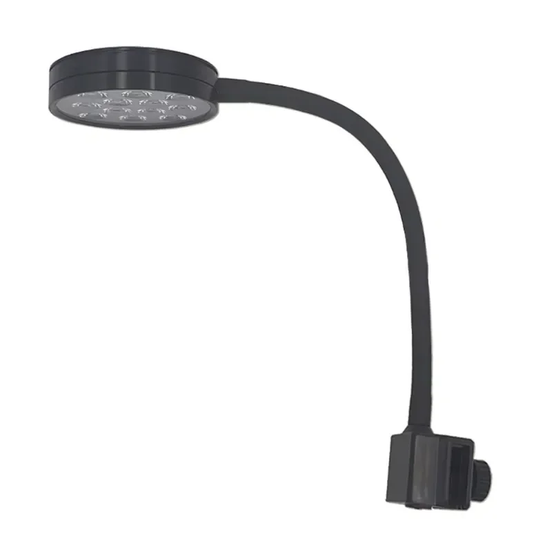 LED Clip-on Aquarium Light for Fish Tanks with White and Blue Beads 360-Degree Rotation 12W USB Powered Clamp Light