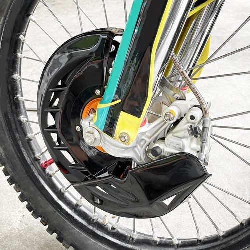 Imagen 2 del producto Para Beta RR 300 RR 125 200 250 300 350 390 400 430 450 480 498 2020-2025 Protector de cubierta protectora de Rotor de disco de freno delantero de motocicleta