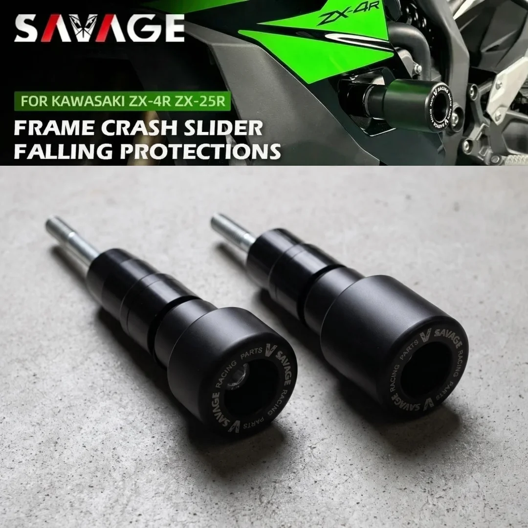 protezione-antiurto-per-cursore-telaio-savage-per-kawasaki-ninja-zx-4r-zx4rr-zx-25r-zx25rr-protezione-motore-e-carenatura-per-moto