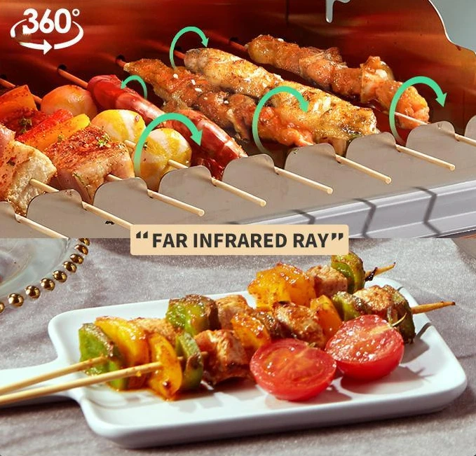 Multifuncion Multifunctional Electric Indoor Smokeless Barbecue Grill Smoke Free Seafood Roaster