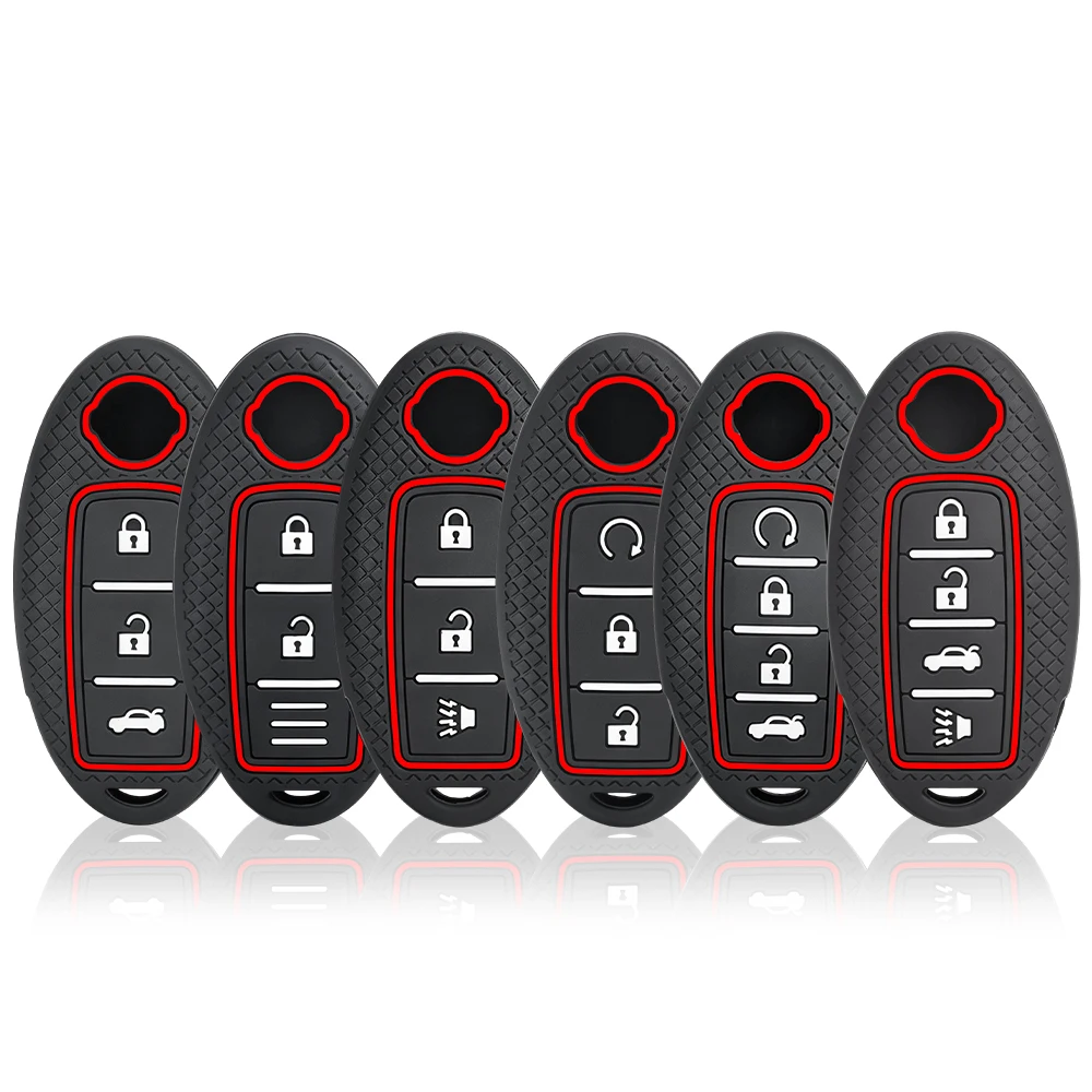Car Remote Key Case Cover For Nissan Rogue XTrail T32 T31 Qashqai J11 J10 Kicks Tiida Pathfinder Murano Juke Versa Note Infiniti